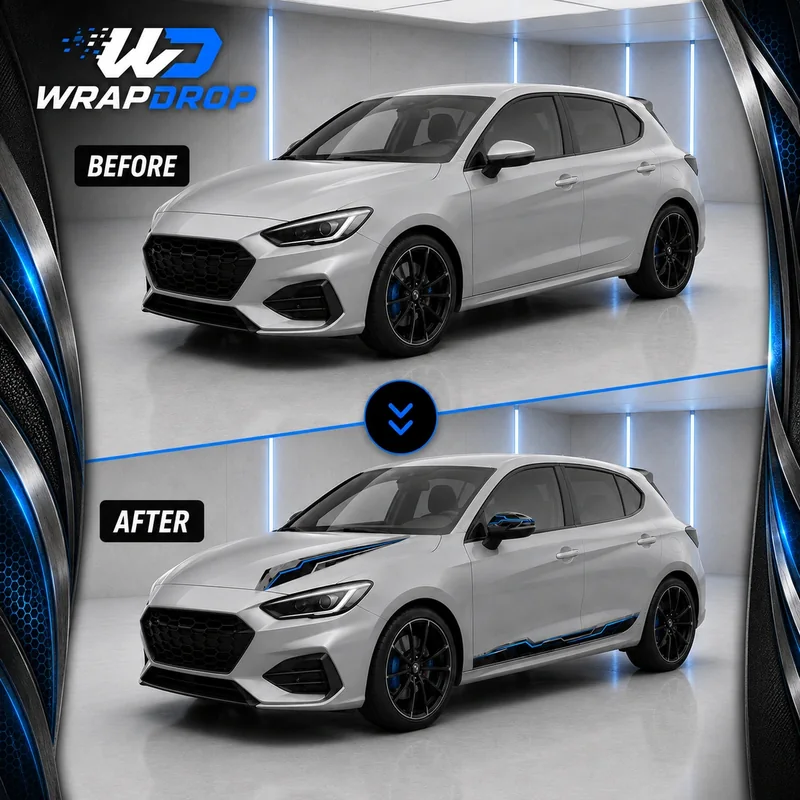 SPARKLINE before-and-after vehicle transformation